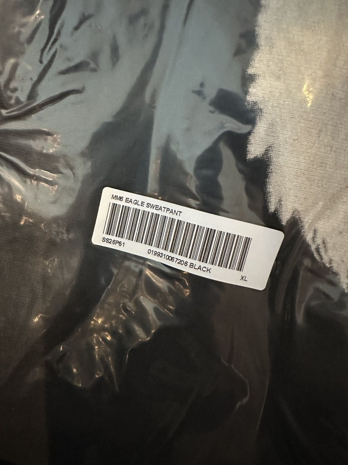 Maison Margiela × Supreme Supreme x MM6 Maison Margiela Eagle Sweatpants Black Size US 36 / EU 52 - 7 Thumbnail