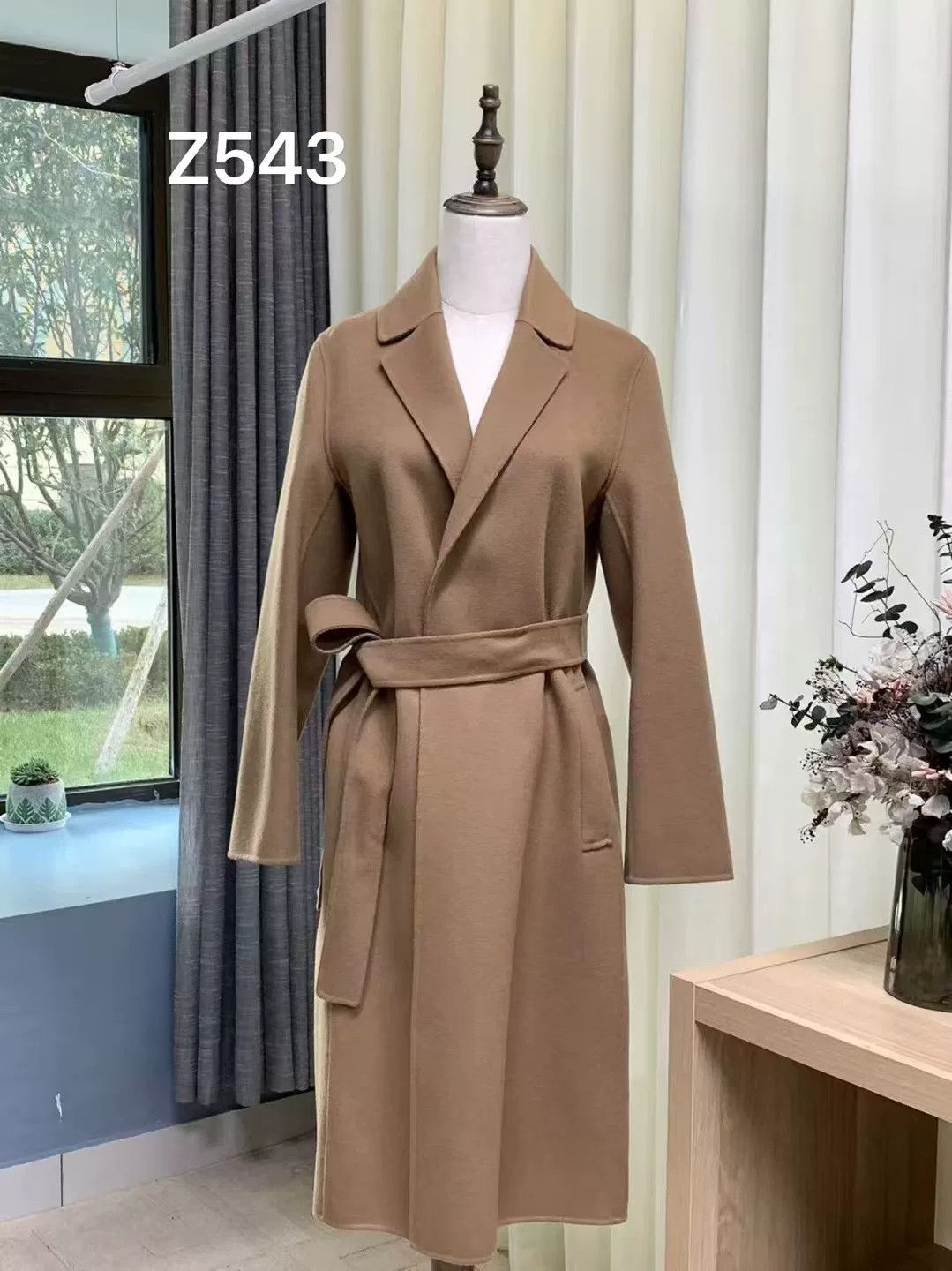 Max Mara S MaxMara Classic Wool Coat Size US S / EU 44-46 / 1 - 1 Thumbnail
