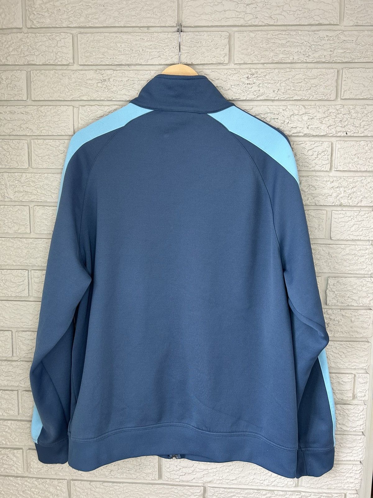 Nike × Vintage Vintage Nike Zip Up Two Tone Track Jacket Size US XL / EU 56 / 4 - 6 Thumbnail