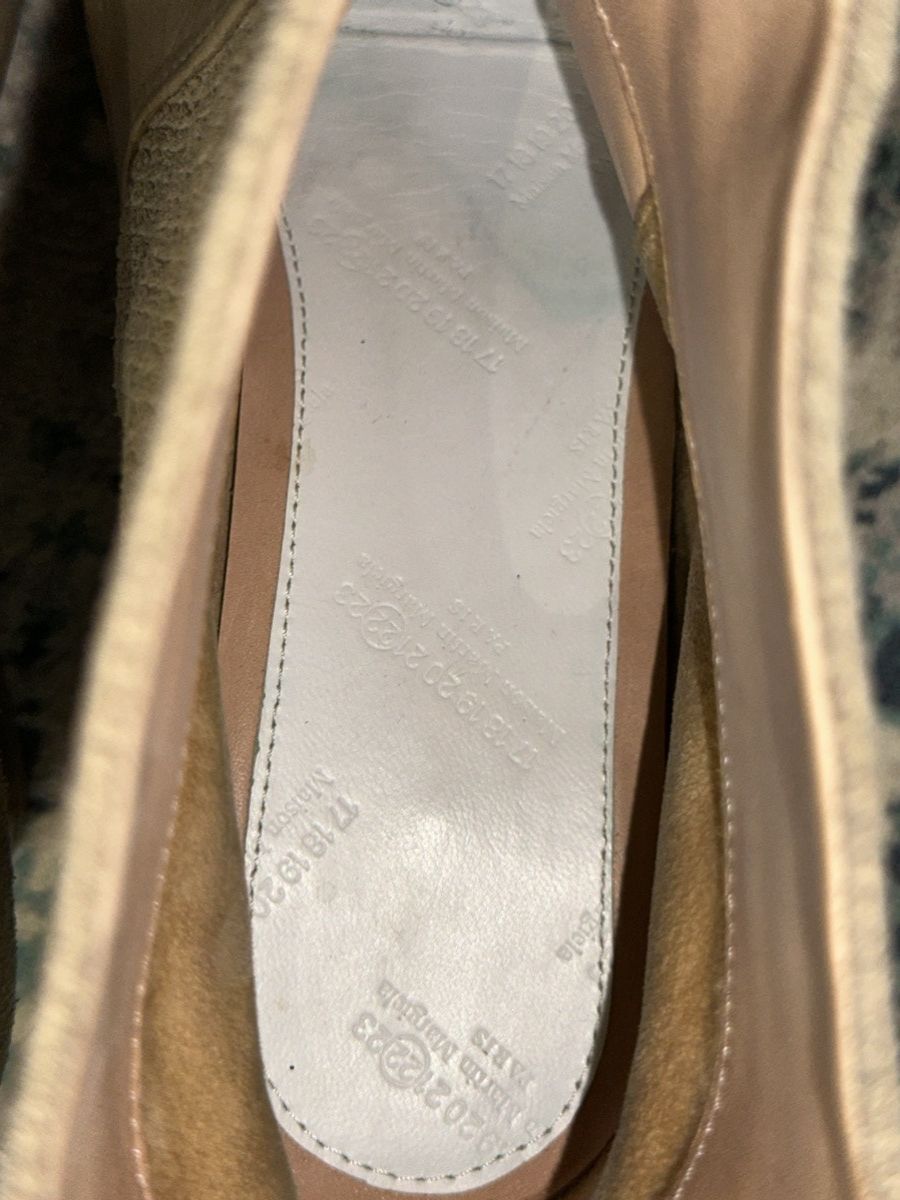Maison Margiela Maison Martin Margiela Beige Leather and Suede Ankle Boots Size US 6 / IT 36 - 14 Thumbnail