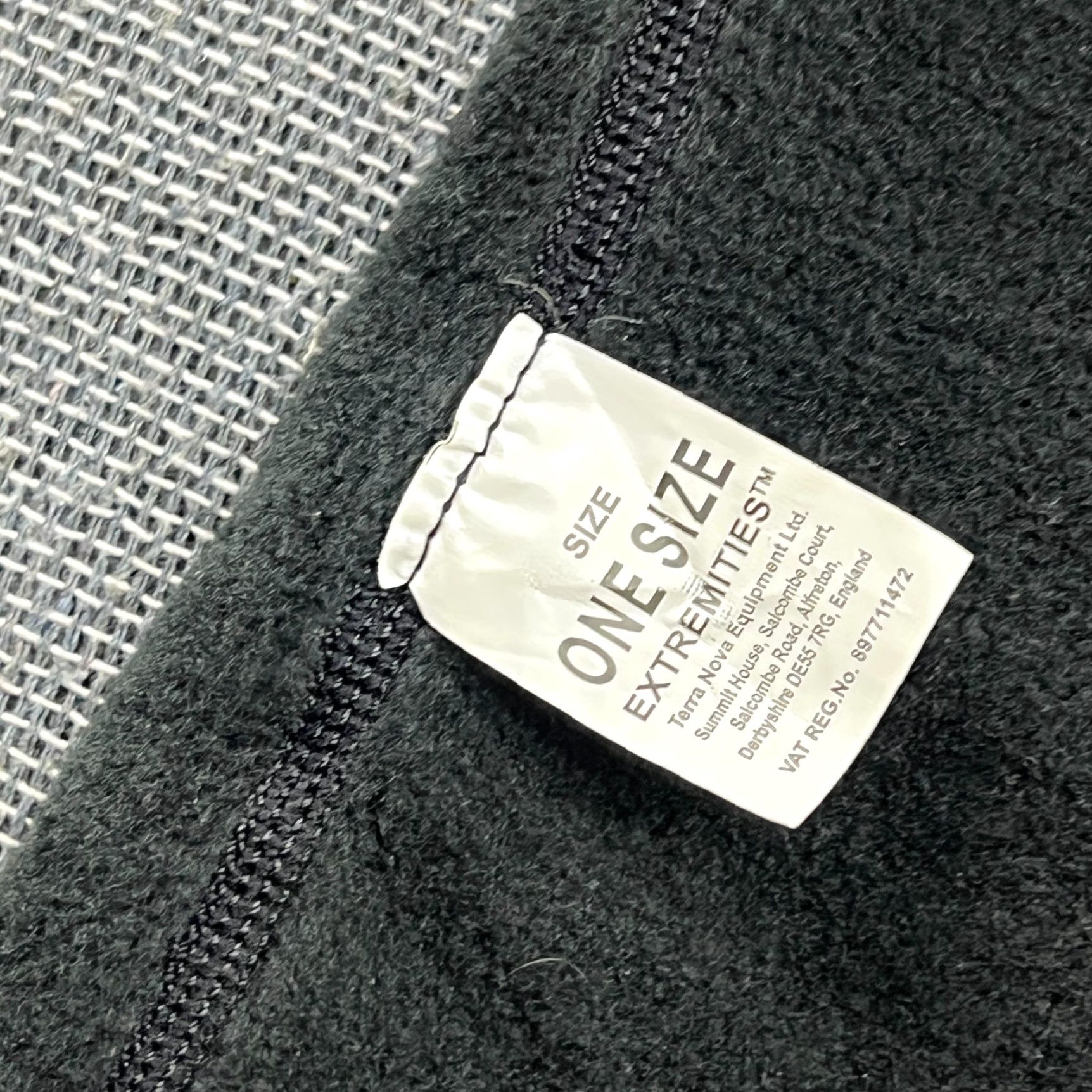 Vintage Terra nova Balaclava One Size Black Fleece Thermal Face Outdoor Men Size US M / EU 48-50 / 2 - 6 Thumbnail