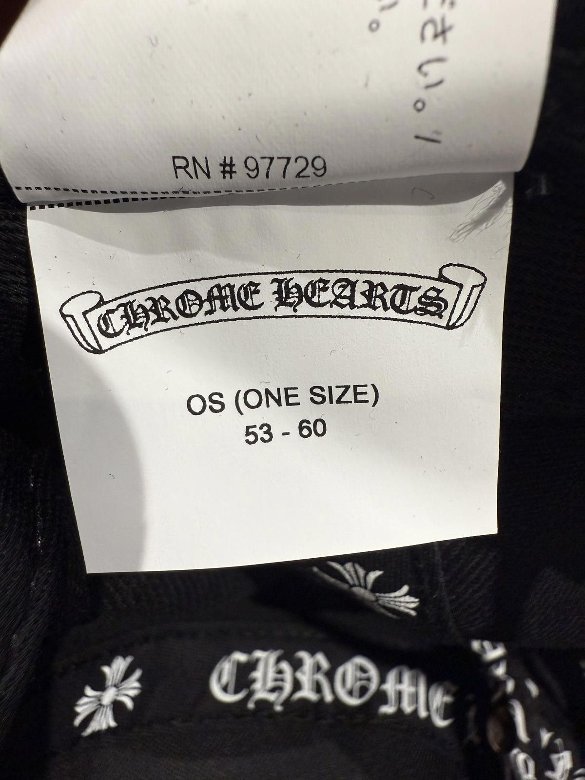 Chrome Hearts Chrome Hearts Chomper Matty Boy Hat in Black Size ONE SIZE - 9 Thumbnail
