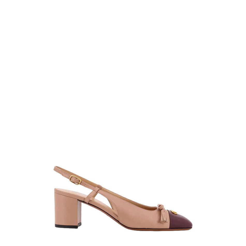 VALENTINO GARAVANI Beige Leather 55mm Pumps New & Authentic