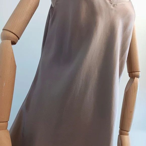 Lafayette 148 LAFAYETTE 148 NEW YORK Silk Hickory Charmeuse Bias Tank- (S) Size S / US 4 / IT 40 - 4 Thumbnail