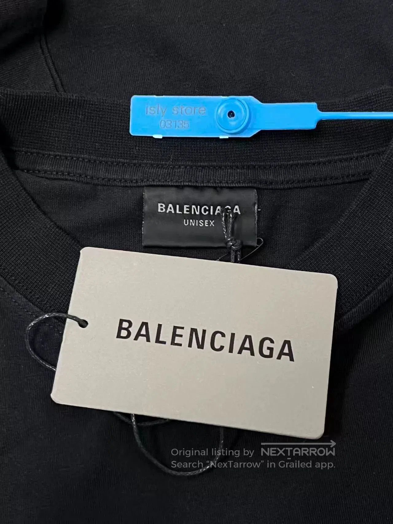 Balenciaga Balenciaga Crewneck Short-Sleeve Embroidered T-Shirt. Size US L / EU 52-54 / 3 - 5 Thumbnail