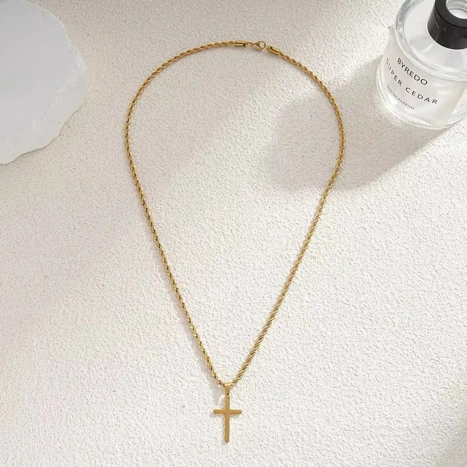 Jewelry Cross Chain Necklace Size ONE SIZE - 4 Thumbnail