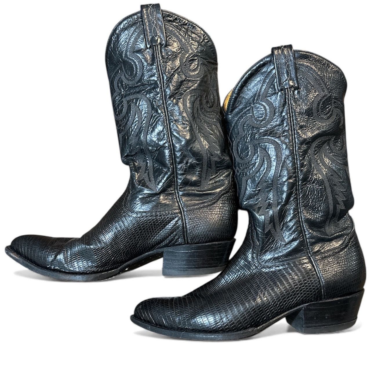 Tony Lama Tony Lama Western Leather Cowboy Boots Size 9.5 Size US 9.5 / EU 42-43 - 1 Thumbnail