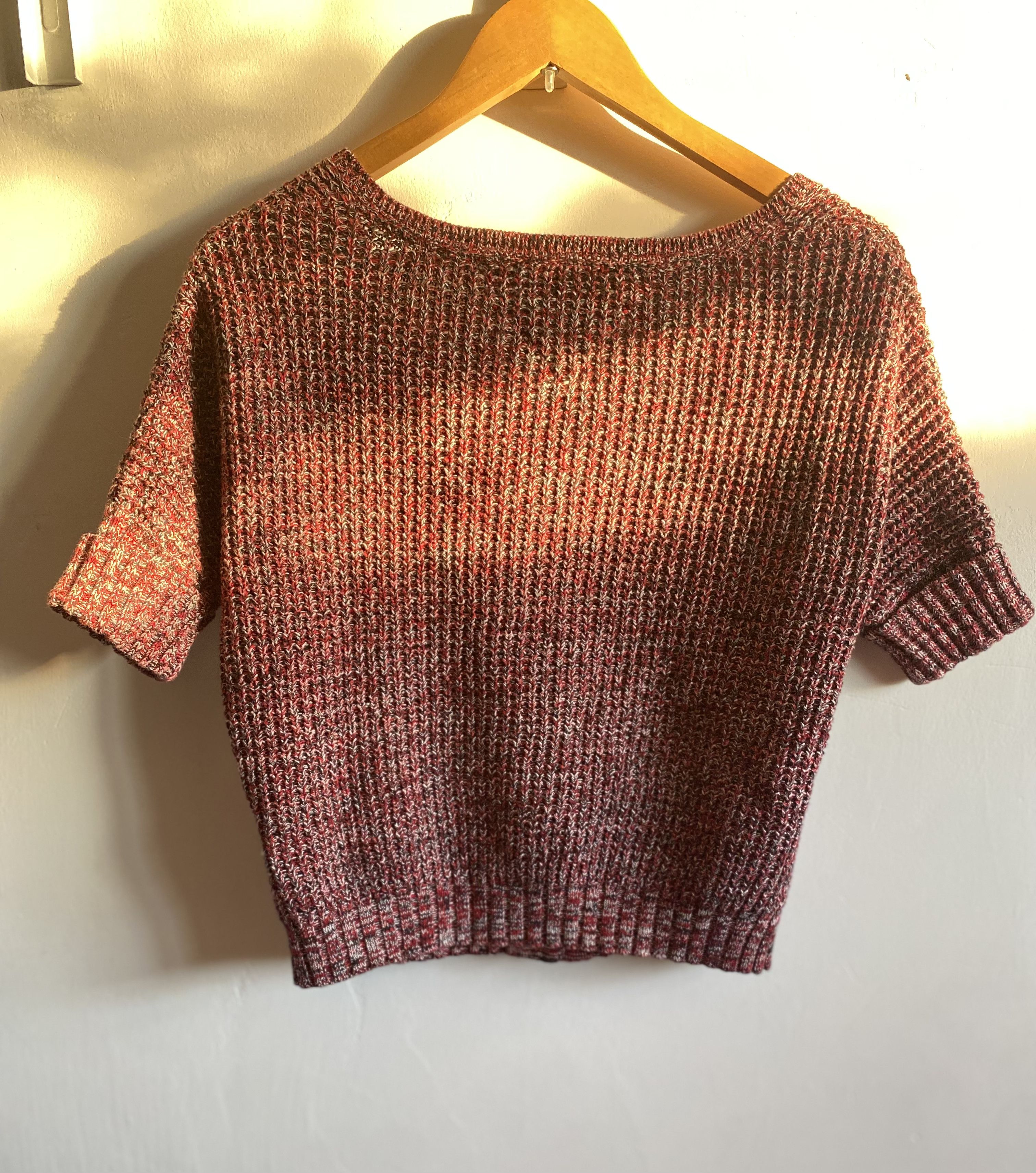 Tommy Hilfiger Tommy Hilfiger cardigan shortsleeve size S Burgundy knitwear Size S / US 4 / IT 40 - 2 Thumbnail
