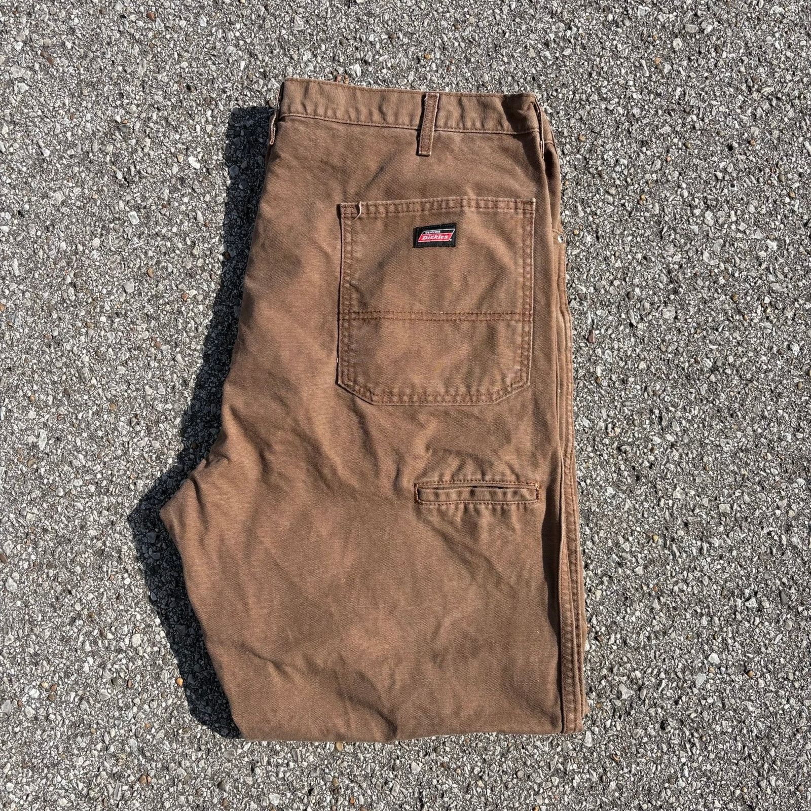 Dickies Baggy vintage brown jeans Size US 36 / EU 52 - 1 Thumbnail