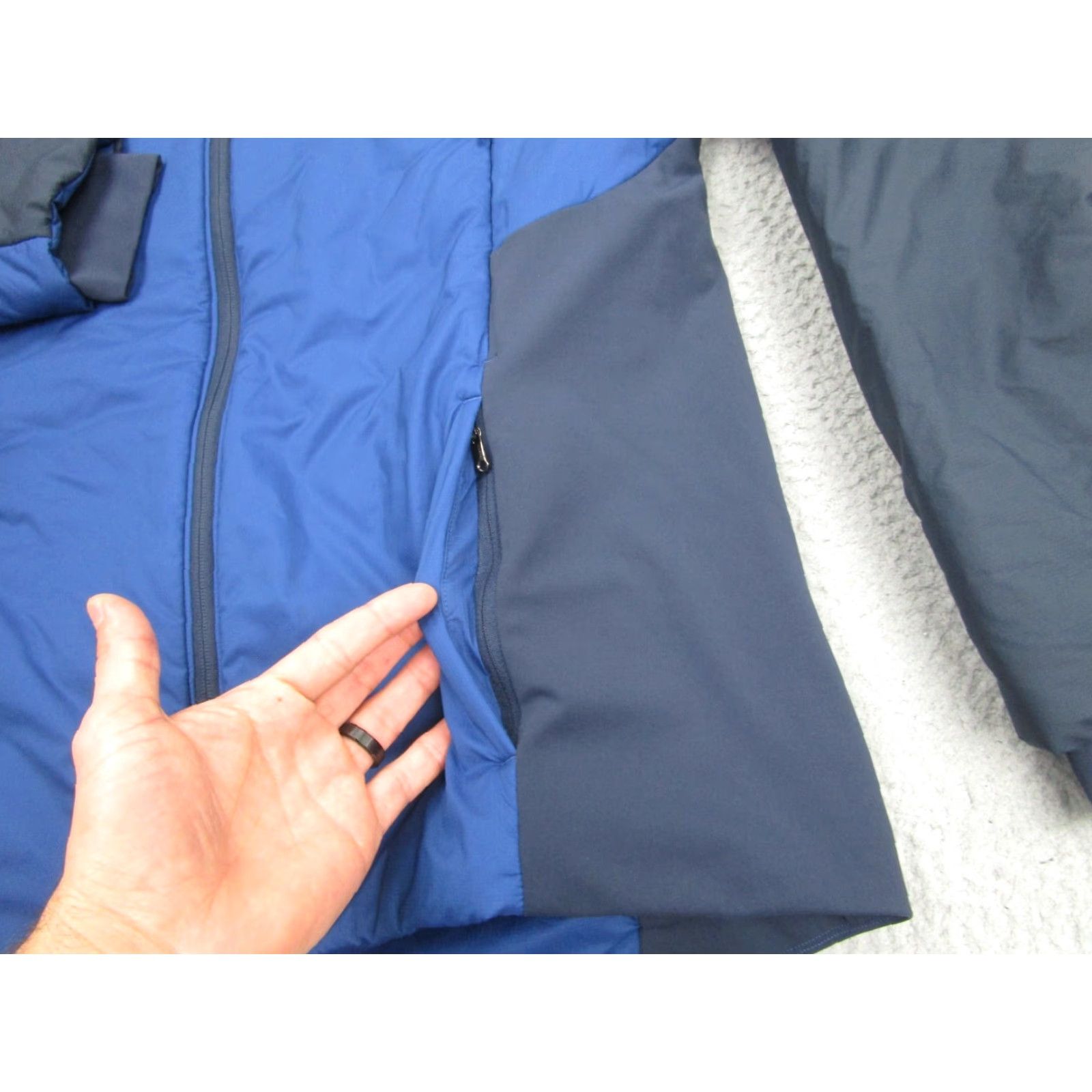 Lululemon Lululemon Jacket Mens 2XL Blue El Primo Puffer Running Coat Insulated Vented Shirt? Size US XXL / EU 58 / 5 - 6 Thumbnail