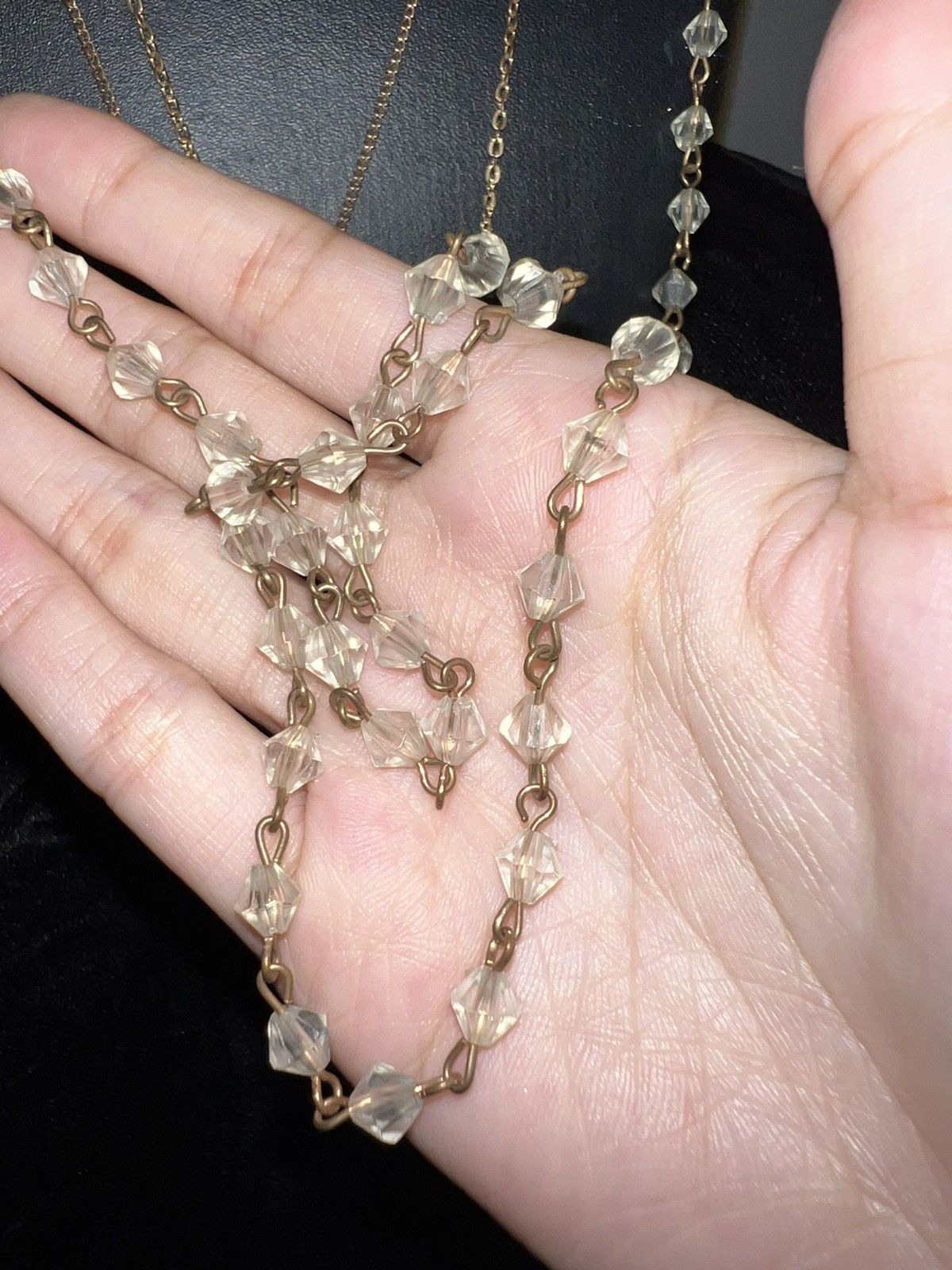 Japanese Brand Vintage Falling Angel Layered necklace 🧝🏻‍♀️ Size ONE SIZE - 10 Thumbnail