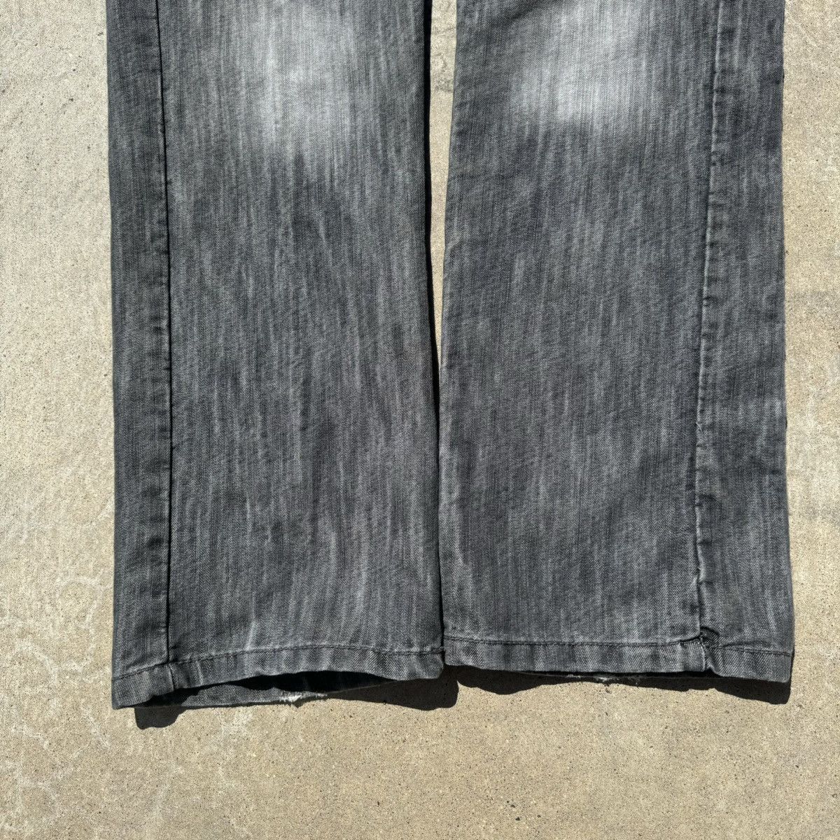 Helix × JNCO × Southpole Vintage 90s Vertical Denim Black Skater Helix Jeans 36 Size US 36 / EU 52 - 12 Thumbnail