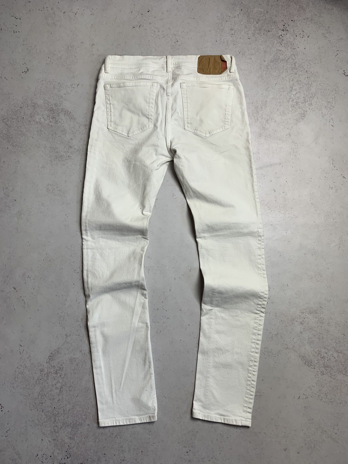 Acne Studios Acne Studious Blå Konst North White Pants 34x34 Size US 34 / EU 50 - 4 Thumbnail