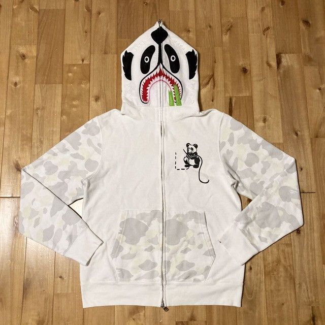 Bape 💫Glow in the dark💫 BAPE city camo panda full zip hoodie APE Size US M / EU 48-50 / 2 - 2 Thumbnail