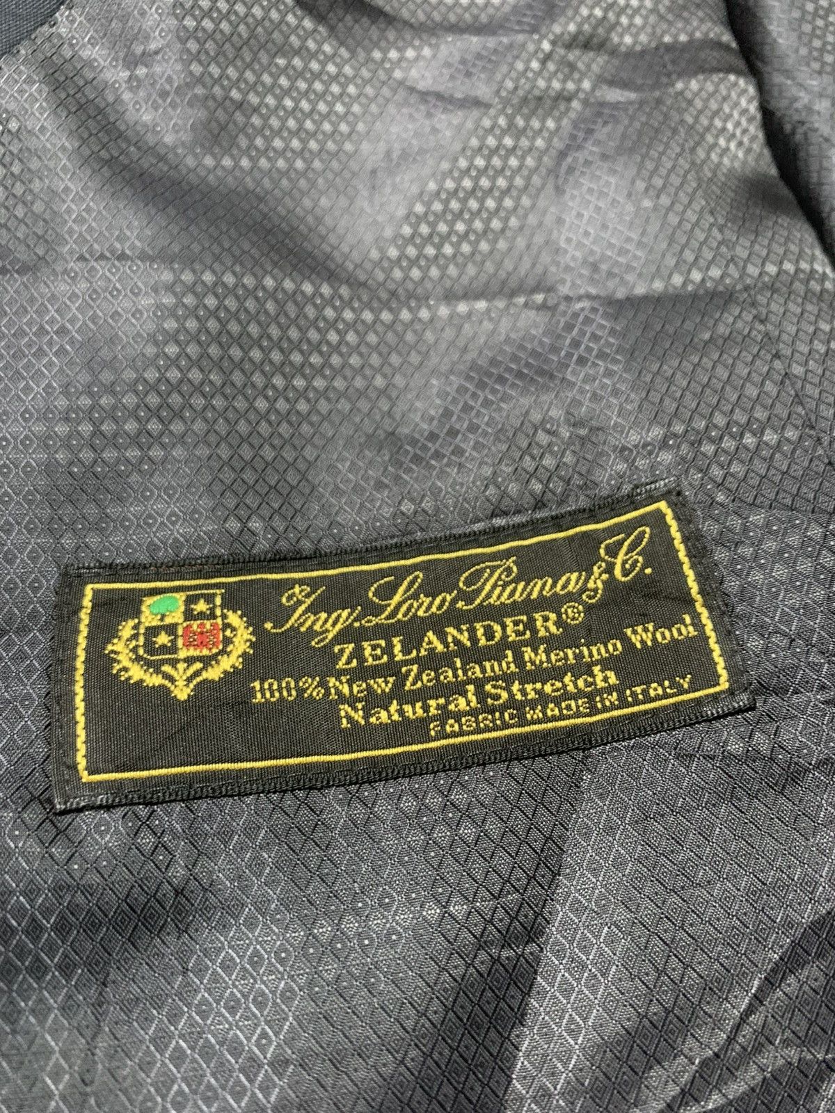 Loro Piana Loro Piana Zelander Wool Tailored Blazer Size 42R - 8 Thumbnail
