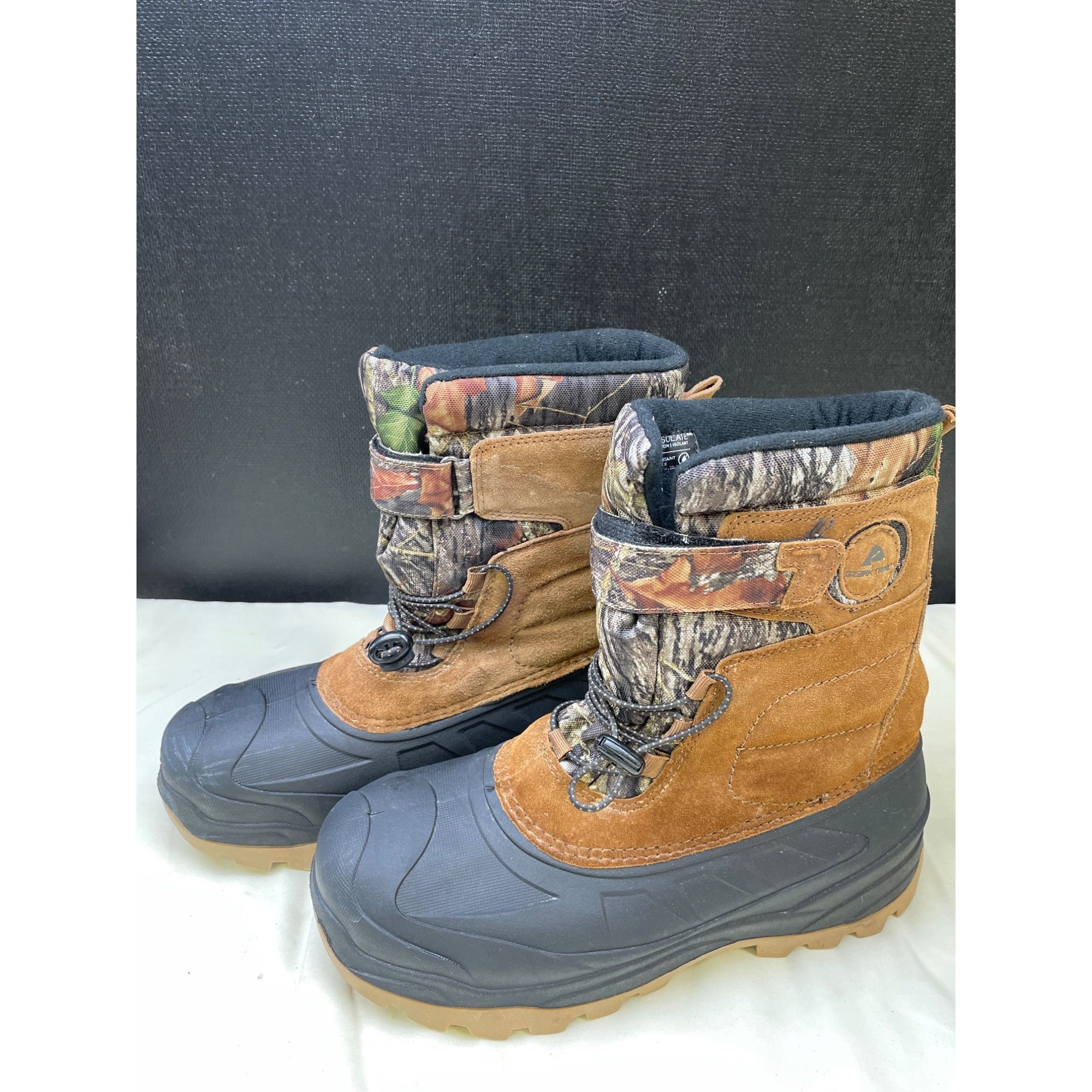 Other Ozark Trail Men s Mossy Oak Camo Winter Boots Shoes Size 8 Grailed