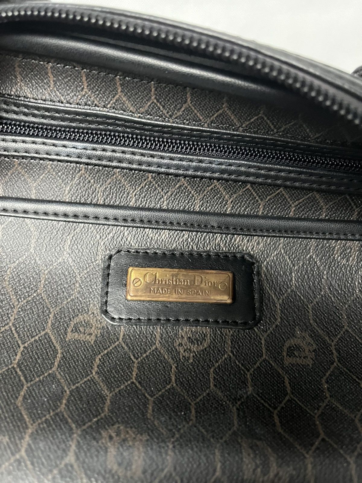 Christian Dior Monsieur Vintage Christian Dior monogram leather handbag rare Size ONE SIZE - 22 Thumbnail