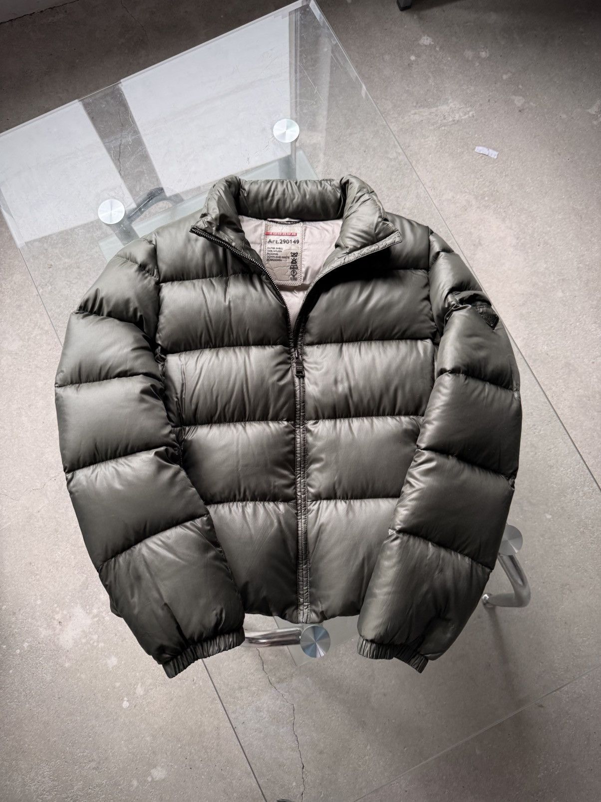 Prada Vintage Prada Down Jacket Dark Green Size M / US 6-8 / IT 42-44 - 13 Thumbnail