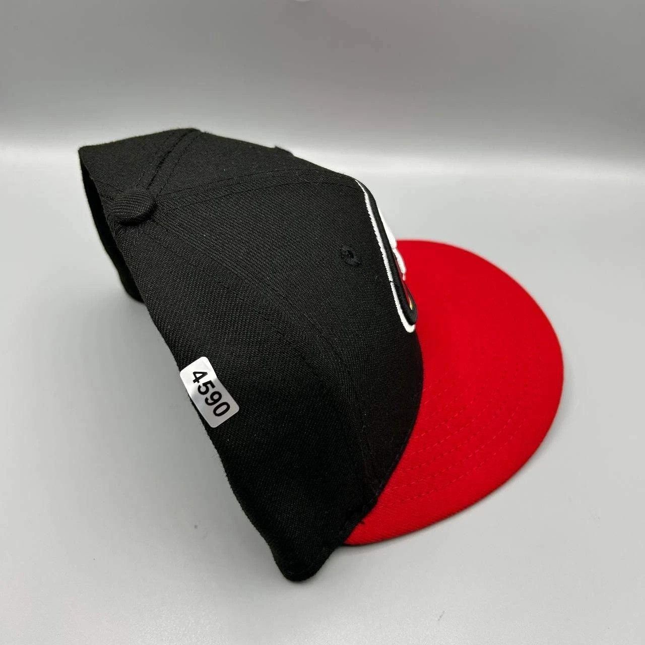 New Era San Francisco 49ers Hat Men 7 1/4 Black Red NFL Fitted Cap Size ONE SIZE - 10 Thumbnail