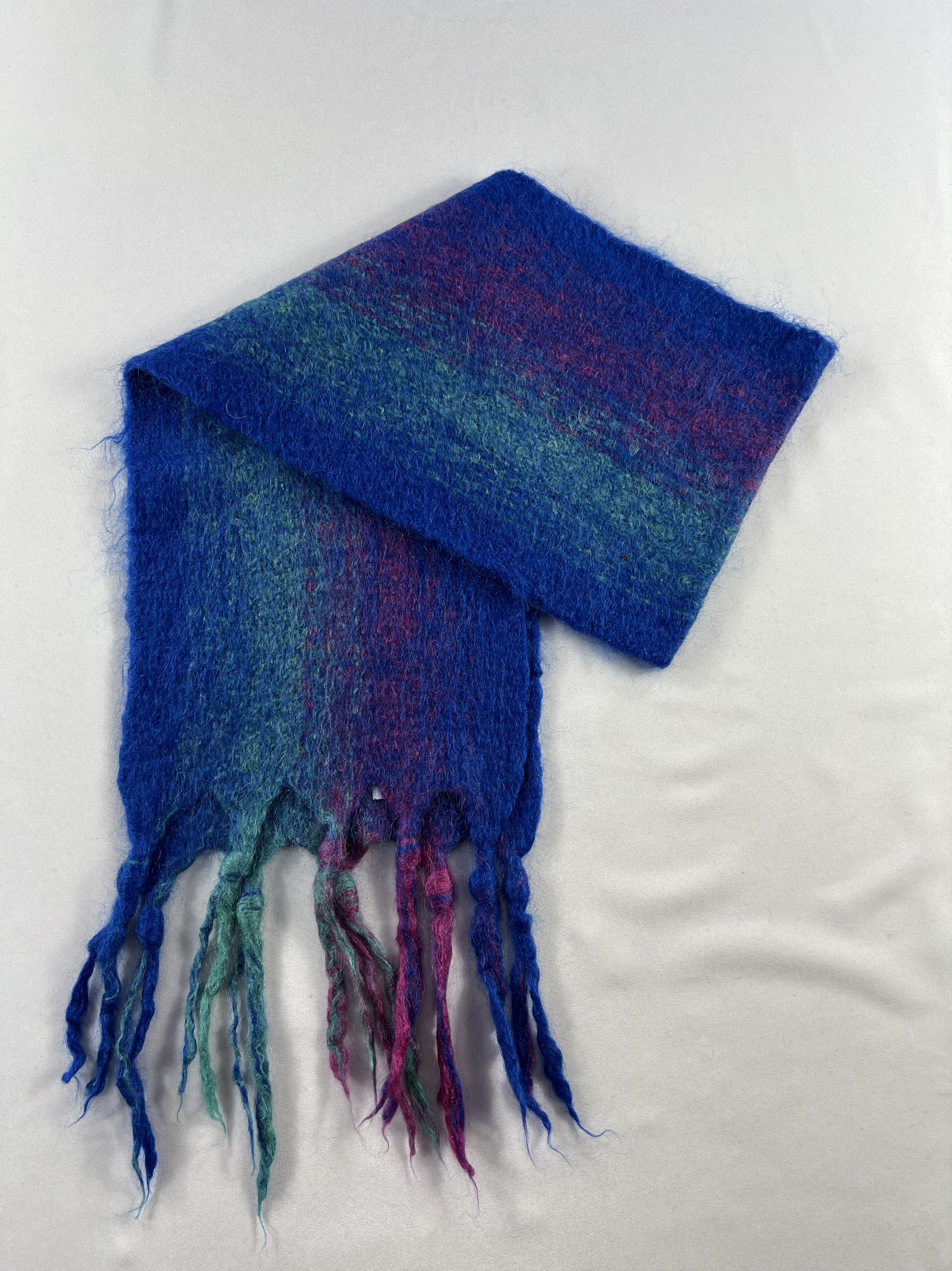 Vintage St Alban Mohair Scarf / Muffler / Neckwear P989 Size ONE SIZE - 5 Thumbnail