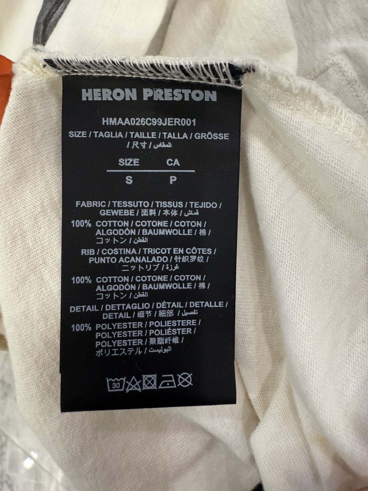 Heron Preston Heron Preston Heron Logo Shirt Size US S / EU 44-46 / 1 - 7 Thumbnail