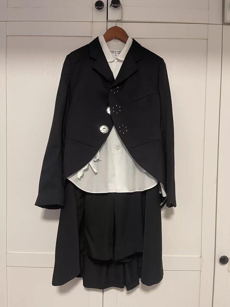 Comme des Garcons Comme Des Garcons Tailcoat suit jacket 2502-Nextarrow Size S / US 4 / IT 40 - 2 Thumbnail