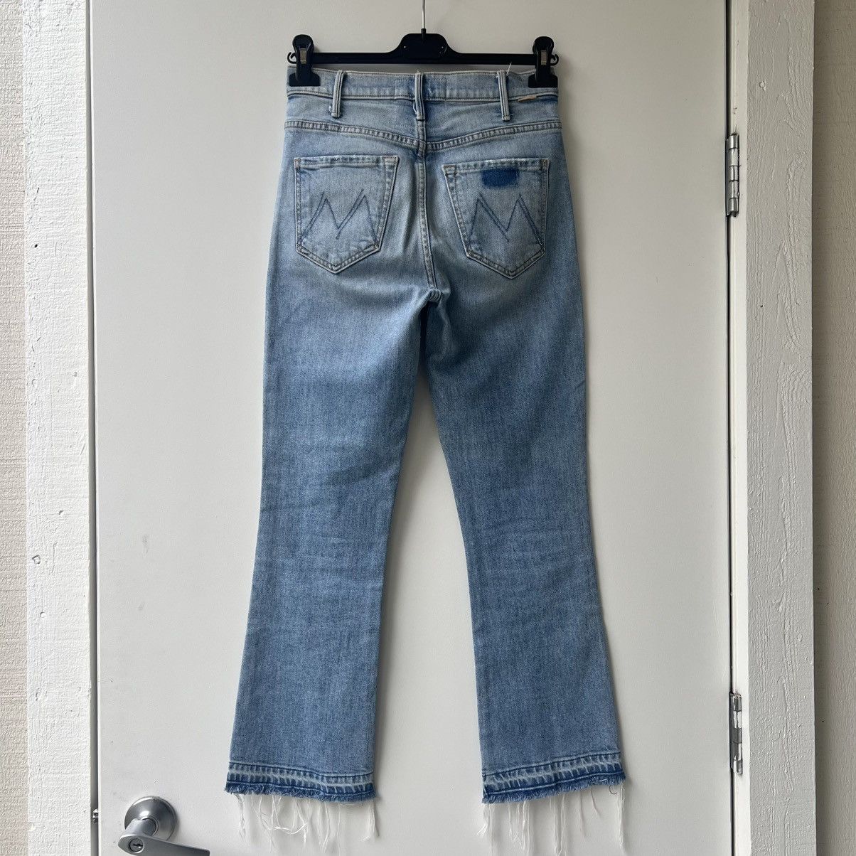 MOTHER Mother Superior The Hustler Ankle Flare Undone Hem Size 26" / US 2 / IT 38 - 4 Thumbnail