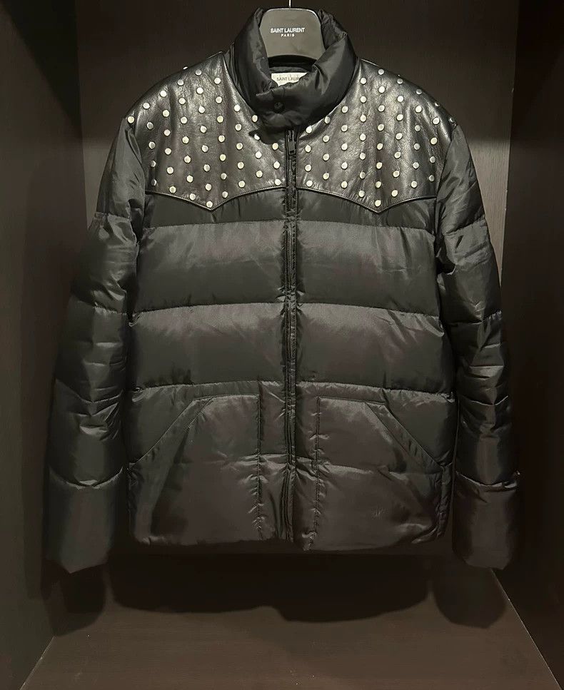Yves Saint Laurent saint laurentTangerine down jacket 2503-Nextarrow Size US L / EU 52-54 / 3 - 1 Thumbnail