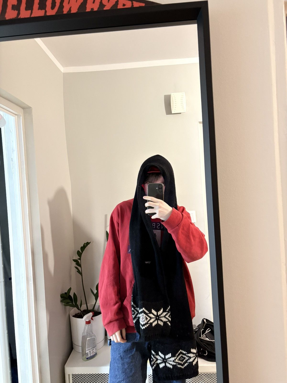 Moncler Moncler vintage oversized scarf wool swag Size ONE SIZE - 2 Thumbnail