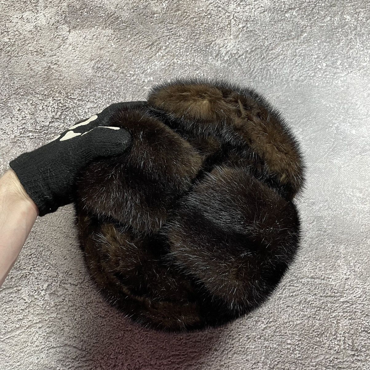 Vintage Vintage 90s Mohair Beanie Faux Fur Alt Grunge Streetwear OS Size ONE SIZE - 5 Thumbnail