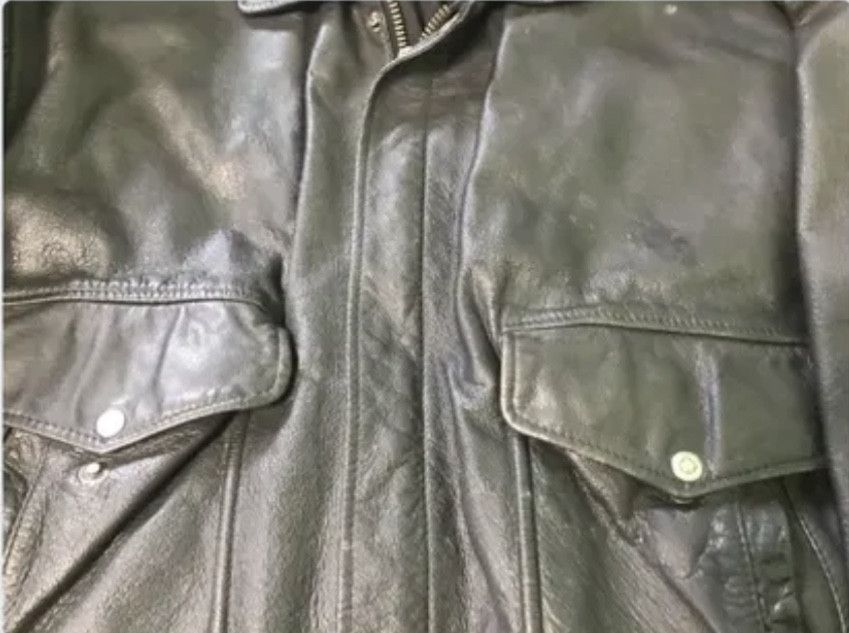 Vintage Vintage Leather Bomber, pilot Size US L / EU 52-54 / 3 - 3 Thumbnail
