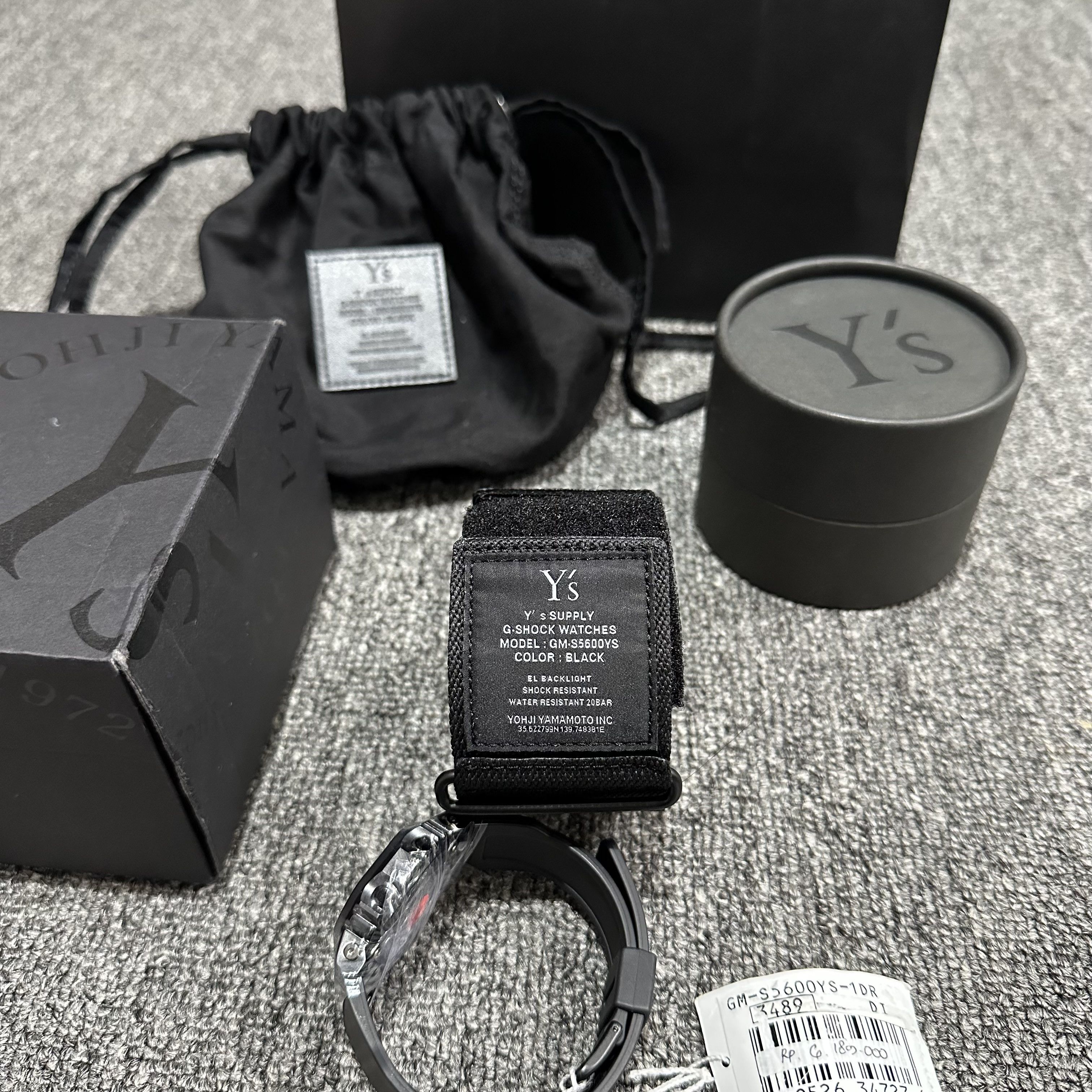 Gshock x Yohji Yamamoto Watch