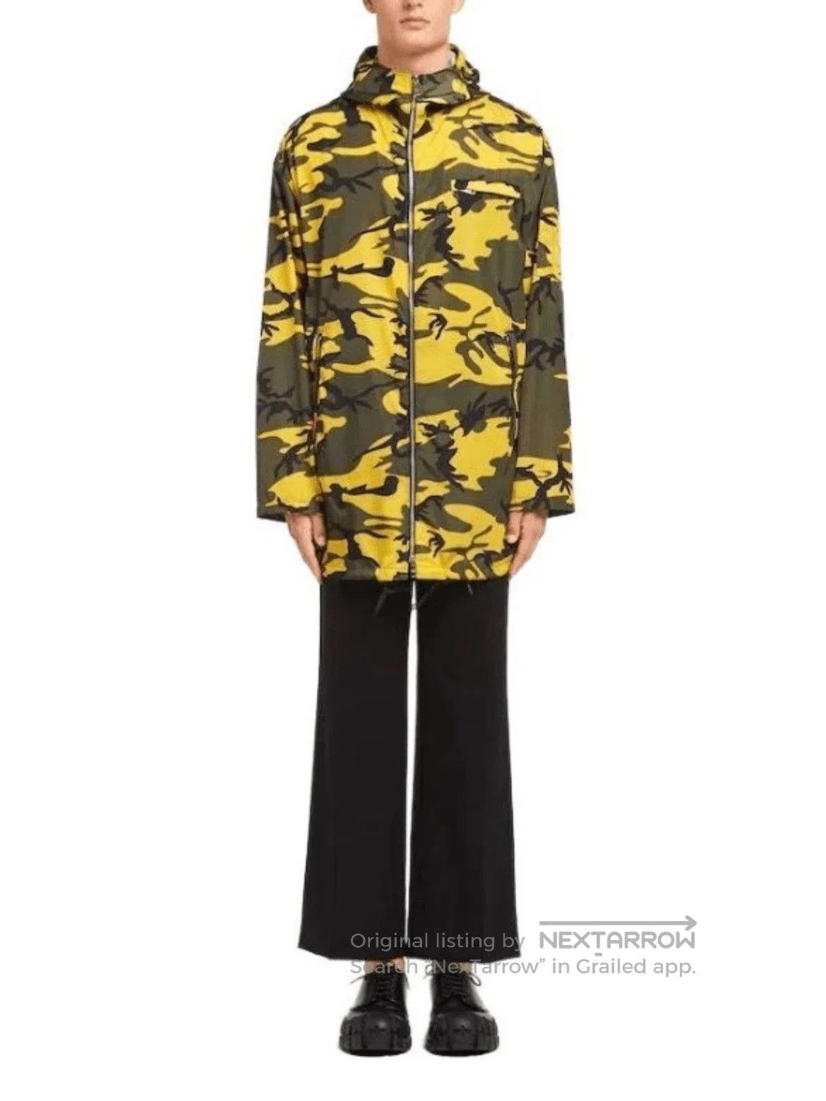 Prada Prada Camo Print Parka. Size US M / EU 48-50 / 2 - 8 Thumbnail