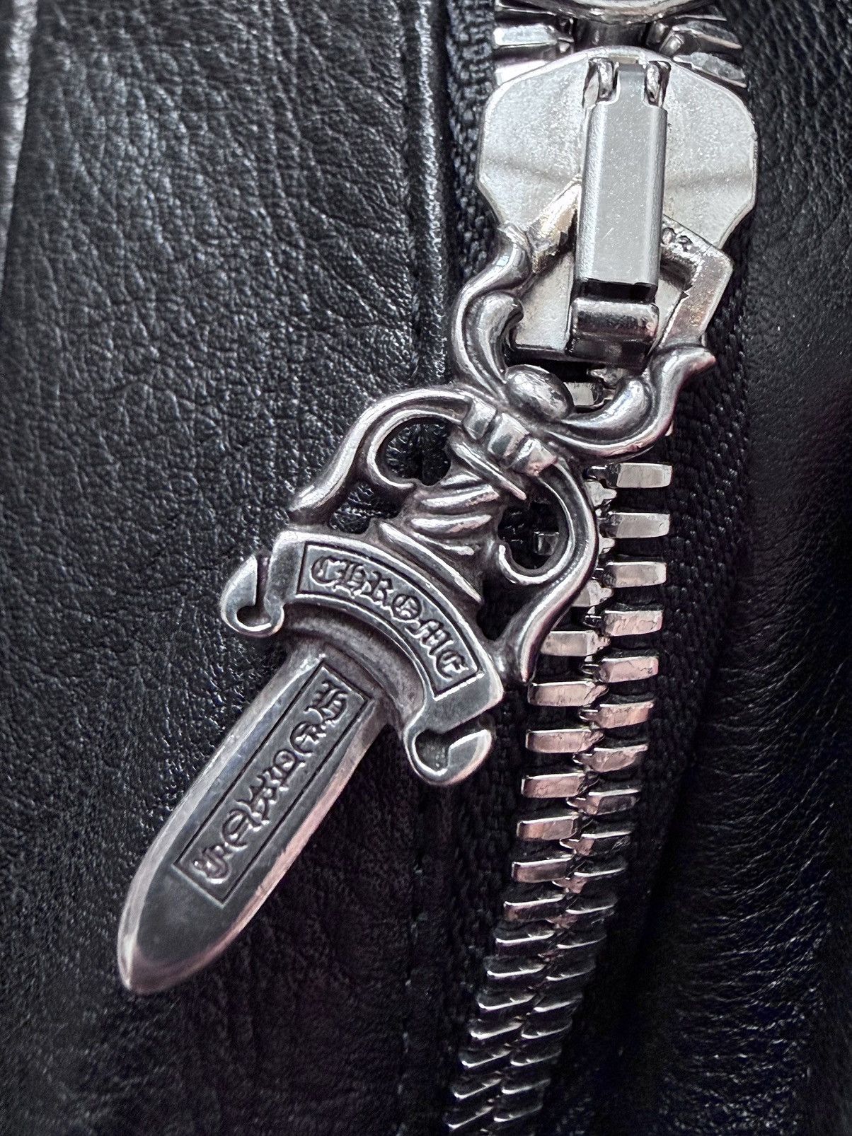 Chrome Hearts Chrome Hearts 7th Grade Black Leather Cross Backpack Size ONE SIZE - 6 Thumbnail