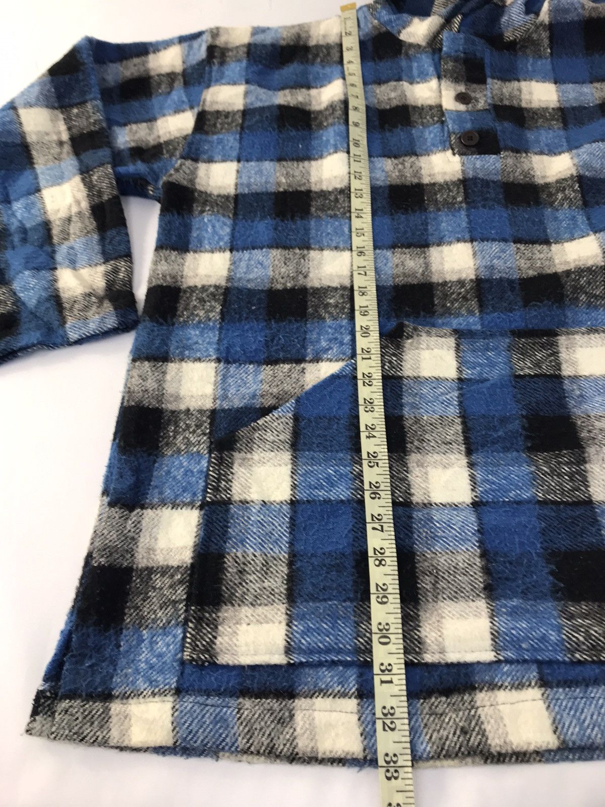 Flannel Oak Pointer Flannel Hooded Jacket Big Pocket Plaid Checked Size US L / EU 52-54 / 3 - 8 Thumbnail