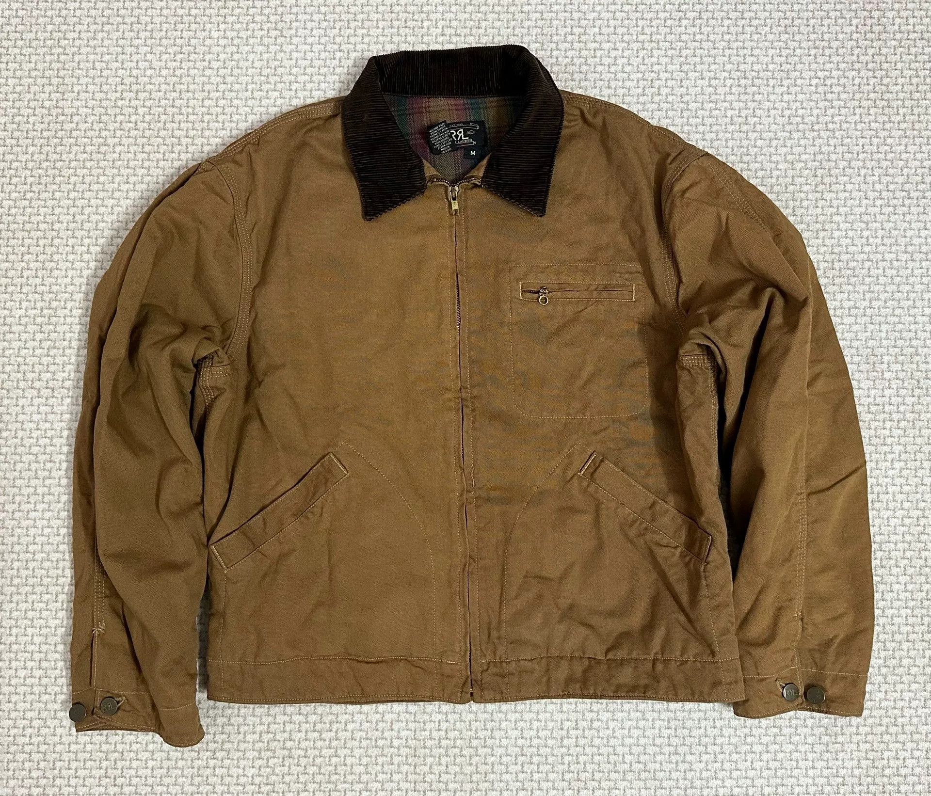 RRL Ralph Lauren RRL Vintage USA Canvas Trucker Jacket Size US M / EU 48-50 / 2 - 1 Thumbnail