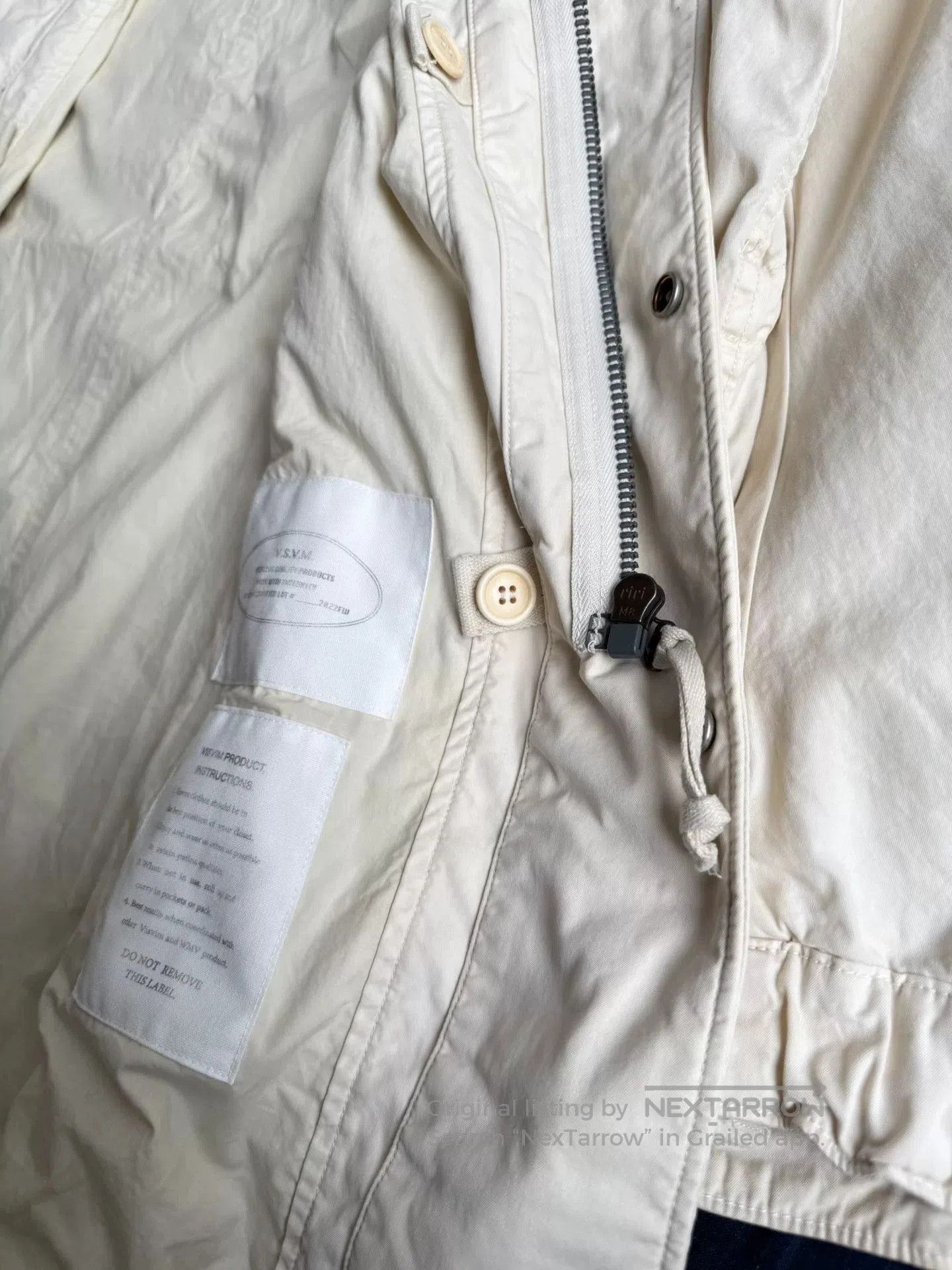 Visvim Visvim Fishtail Parka M65 in White. Size US M / EU 48-50 / 2 - 8 Thumbnail