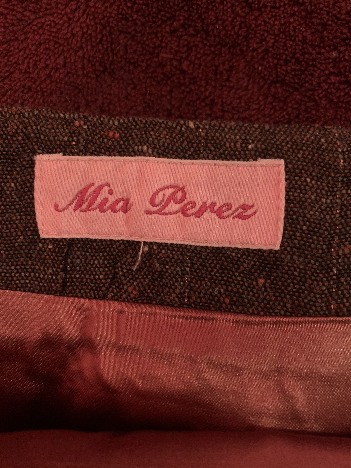 Other Mia Perez Brown Mid-Length Skirt. Size 30" / US 8 / IT 44 - 2 Thumbnail
