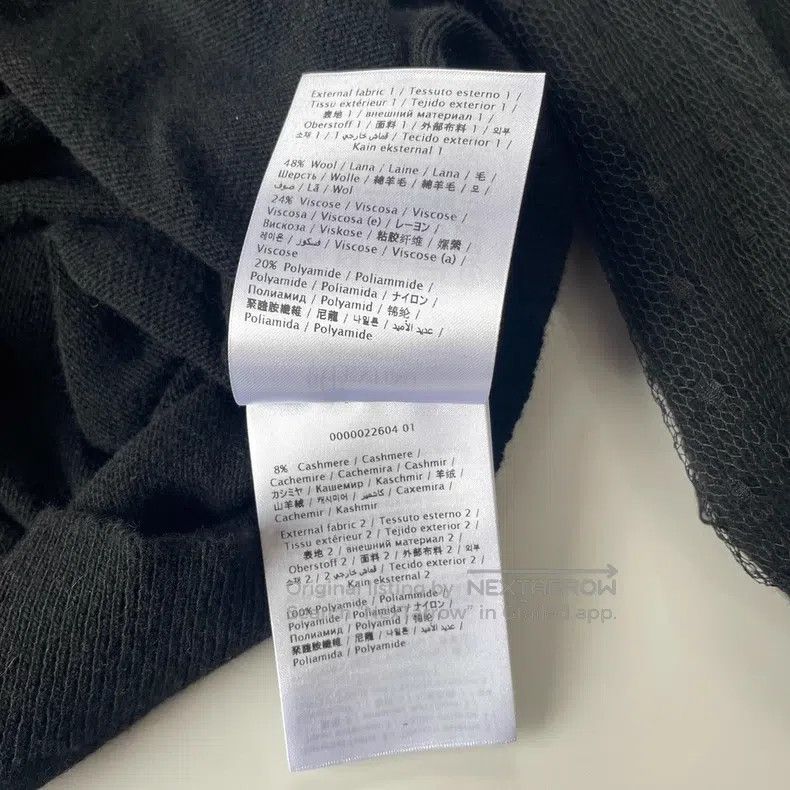 Valentino Valentino Black wool lace panelled cardigan Size M / US 6-8 / IT 42-44 - 6 Thumbnail