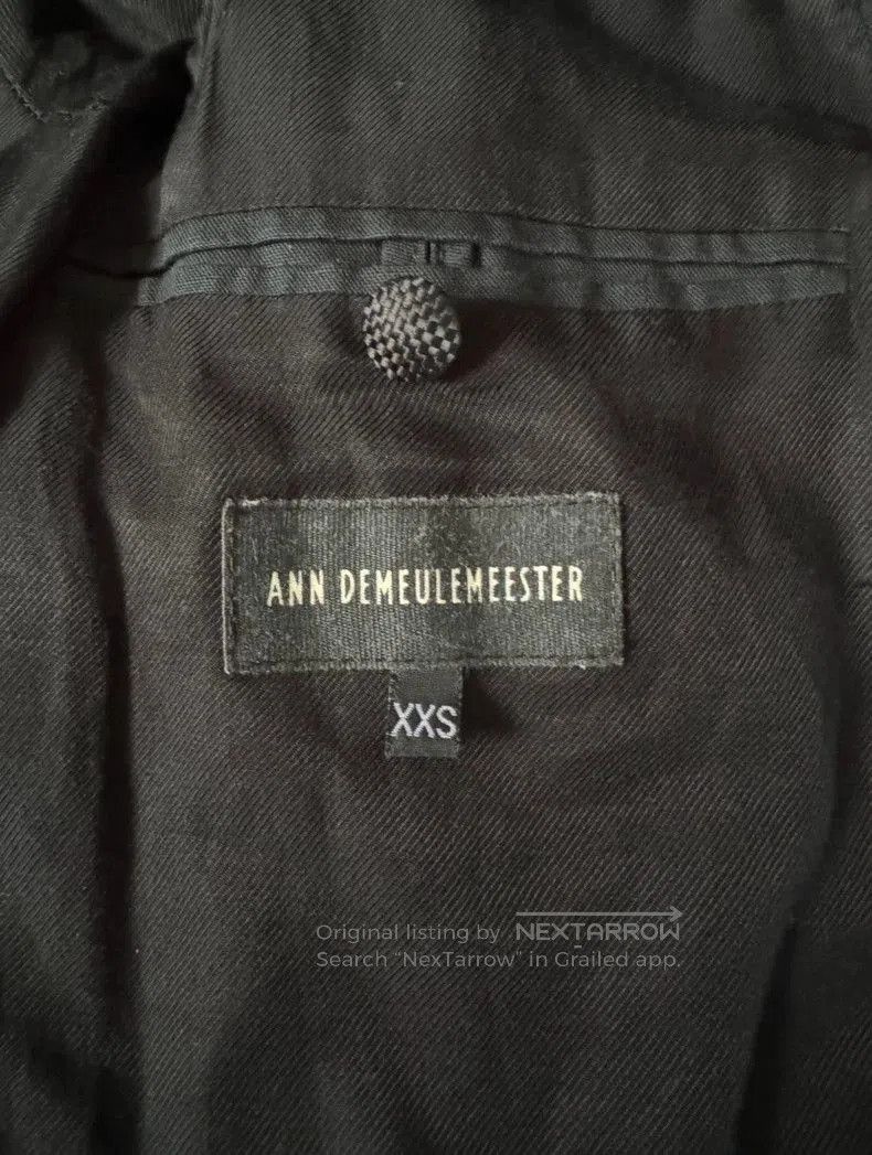 Ann Demeulemeester Ann Demeulemeester 2012SS Jacquard Collarless Jacket. Size US XXS / EU 40 - 8 Thumbnail
