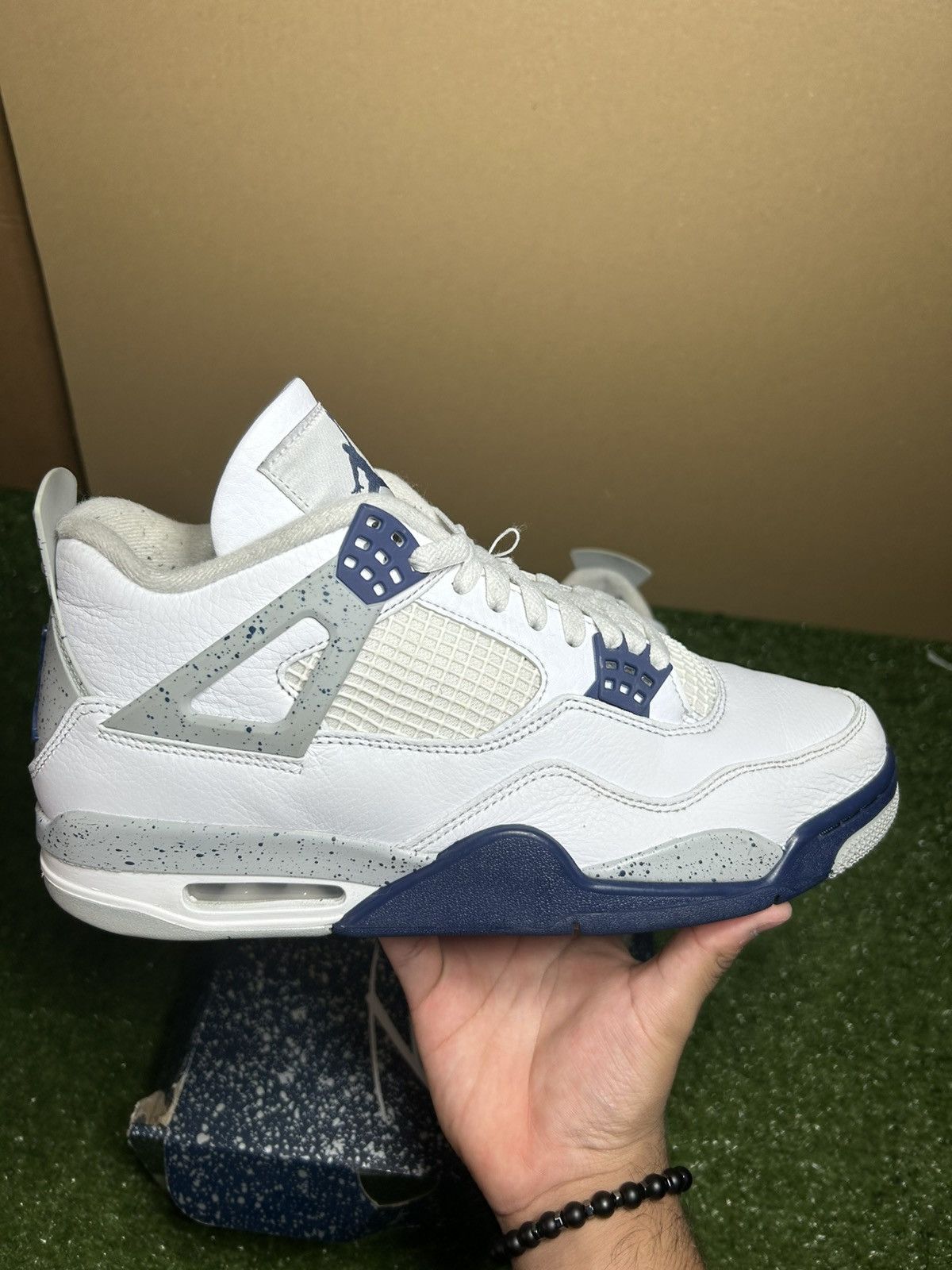 Jordan Brand Jordan 4 Midnight navy Size US 11 / EU 44 - 6 Thumbnail