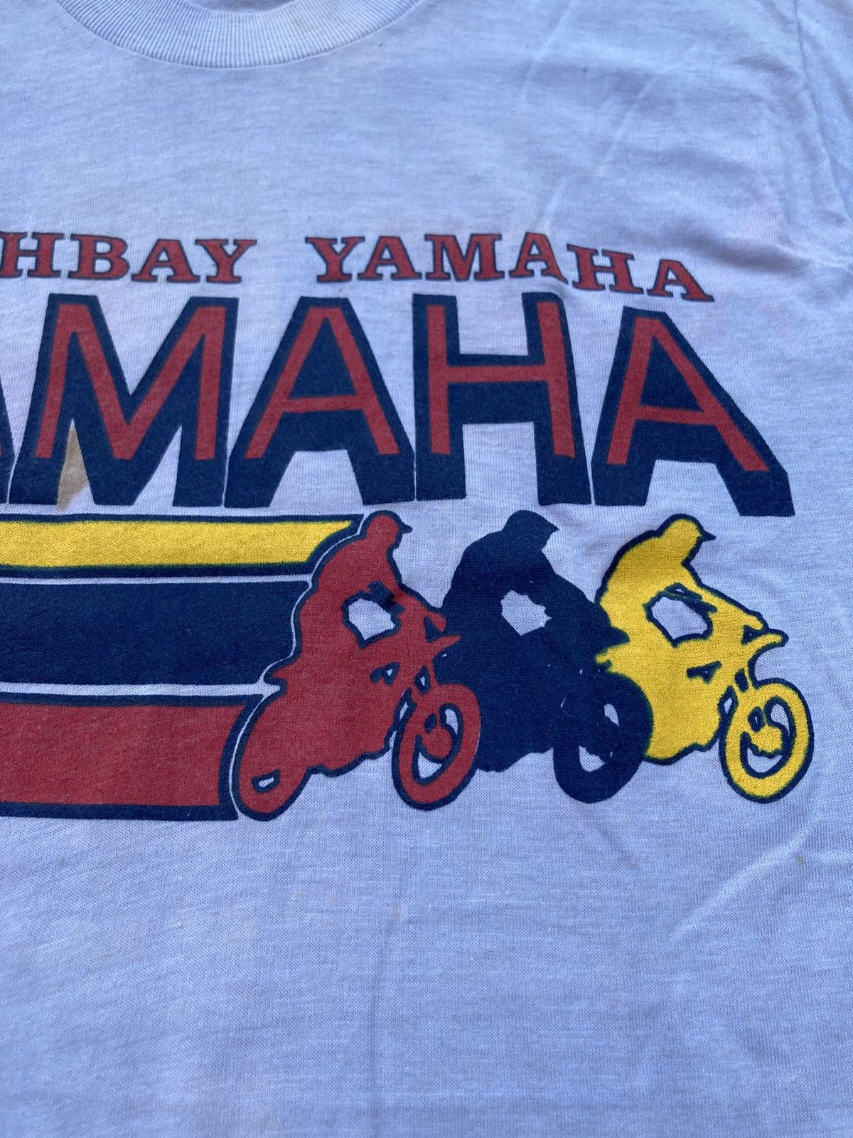 Vintage × Yamaha Vintage 70s Southbay Yamaha Dealership Promo Racing T Shirt Size US S / EU 44-46 / 1 - 3 Thumbnail