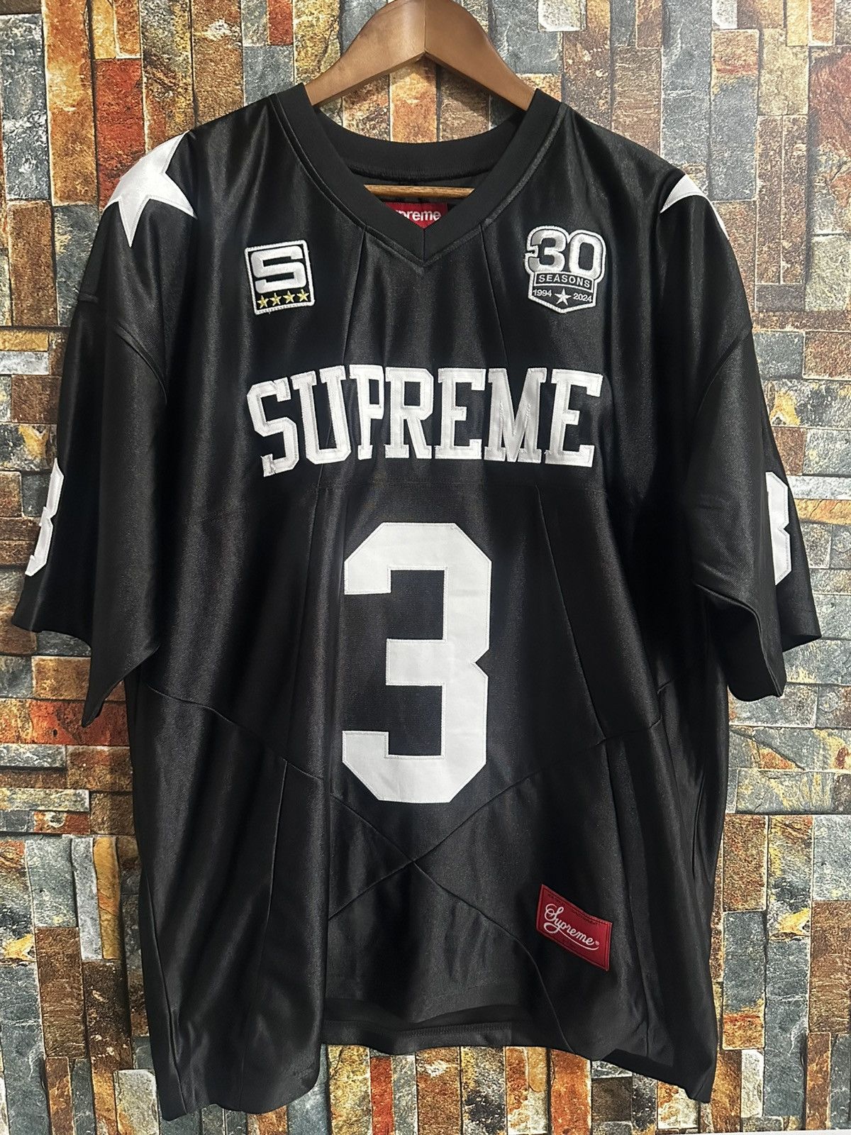 Supreme Supreme APHEX TWIN FOOTBALL JERSEY Large | Grailed