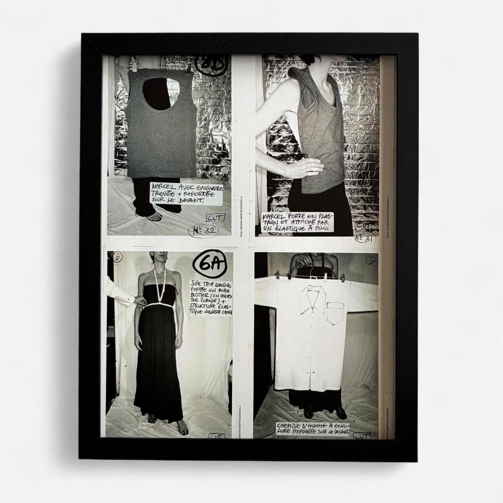 Japanese Brand × Maison Margiela × Vintage Maison Margiela Archive Fashion Photo framed poster 9x11 Size ONE SIZE - 1 Thumbnail