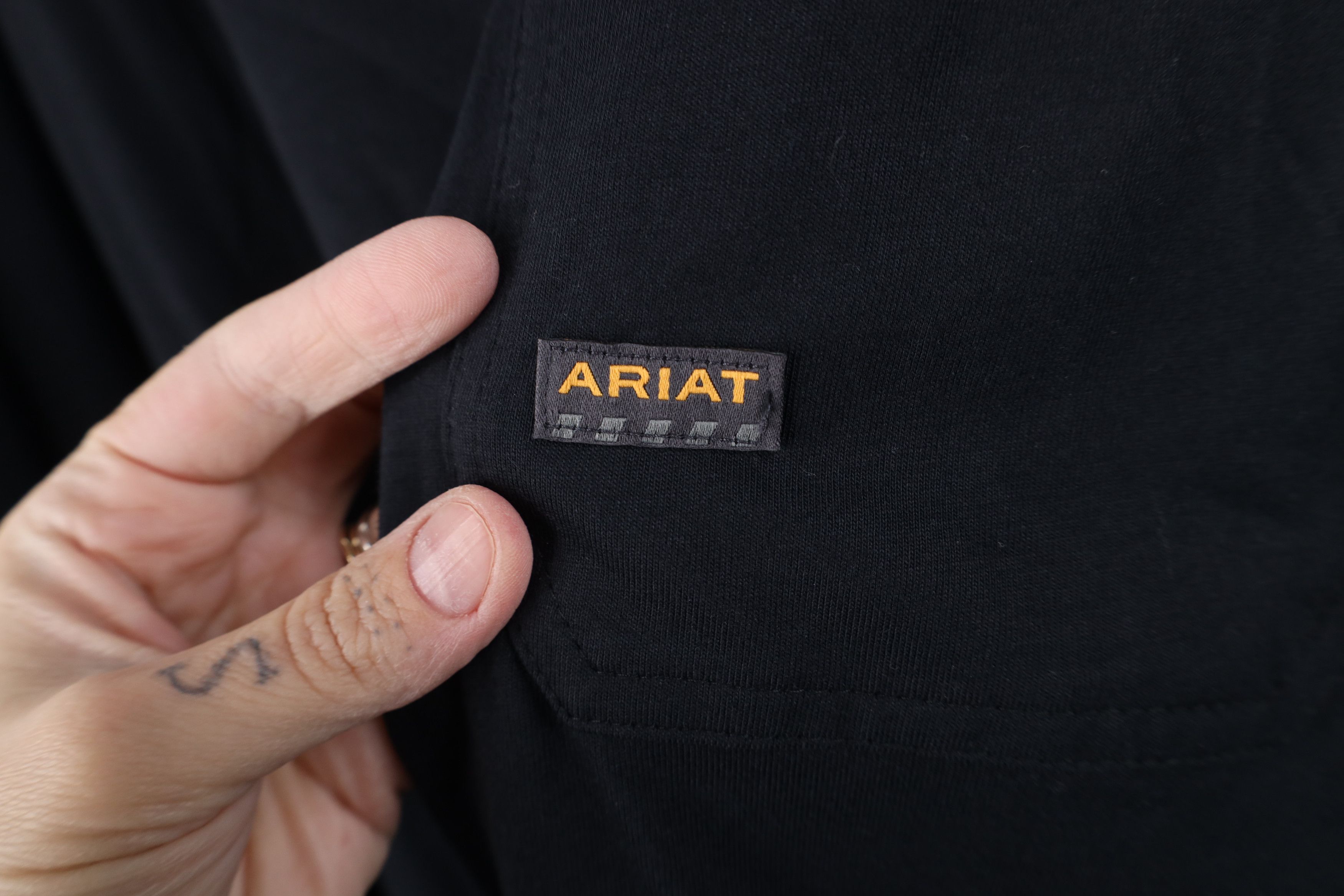 Ariat Ariat Rebar Workman Born 4 This Short Sleeve Pocket T-Shirt Size US XXL / EU 58 / 5 - 4 Thumbnail