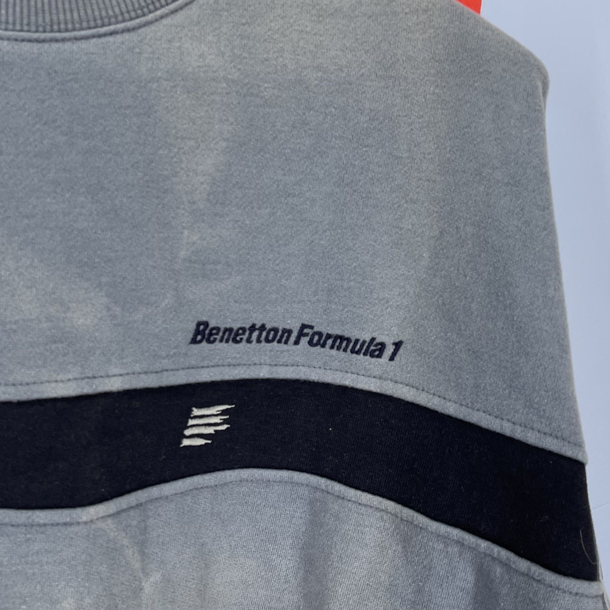 Benetton BENETTON FORMULA 1 RACING TEAM Crew Neck Sweatshirt #1351/AU Size US L / EU 52-54 / 3 - 3 Thumbnail