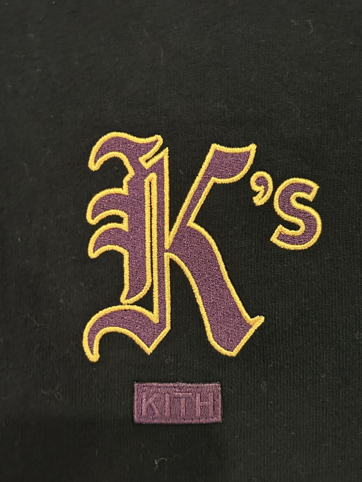 Kith Kith X Los Angeles Lakers Black Tee Size US S / EU 44-46 / 1 - 3 Thumbnail