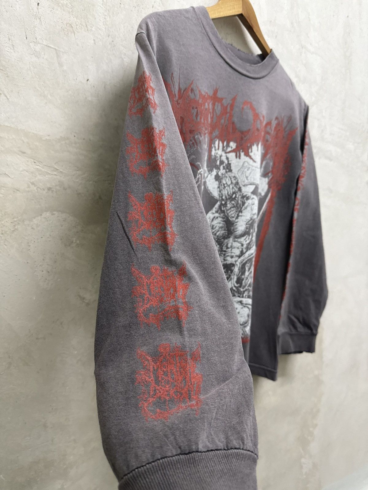 Band Tees Vintage Distressed Mortal Decay Metal Death Thrash Band Tees Size US S / EU 44-46 / 1 - 5 Thumbnail
