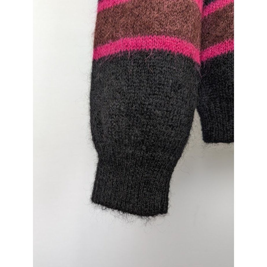 Saint Laurent Paris o1rshd1 Stripe Crewneck Sweaters in Multicolor Size US XL / EU 56 / 4 - 7 Thumbnail