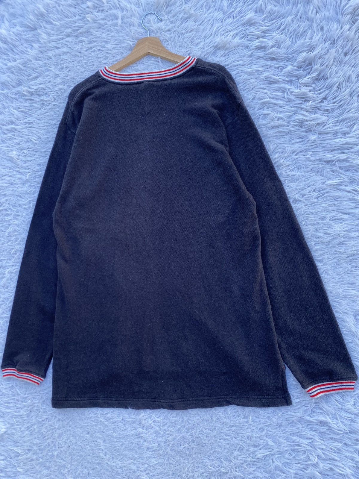 Vision Streetwear Rare Vintage 90s Vision Streetwear V Neck Sweatshirt Size US XL / EU 56 / 4 - 18 Thumbnail